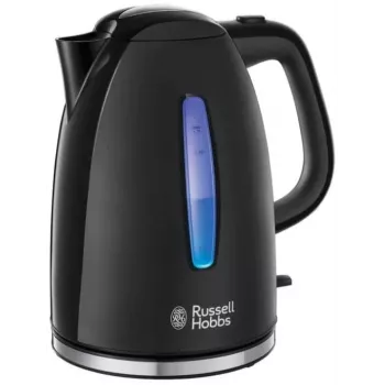 Russell Hobbs Textures Plus 22591-70 elektrinis virdulys, 1,7 l, 2400 W, juodas tekstūruotas ir blizgus