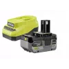 RYOBI 18V ONE+ 4.0Ah Li-ion Akumuliatorius + RC18120A Įkroviklio Pradinis Rinkinys