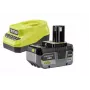RYOBI 18V ONE+ 4.0Ah Li-ion Akumuliatorius + RC18120A Įkroviklio Pradinis Rinkinys