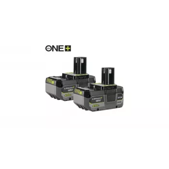 RYOBI 2x 4.0Ah Lithium+ 18V ONE+ akumuliatorių rinkinys RB1840X2