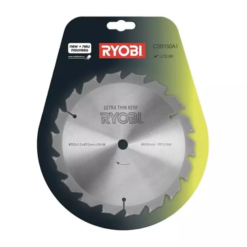 Ryobi CSB150A1 150 mm TCT diskinis pjūklo diskas 18 dantų