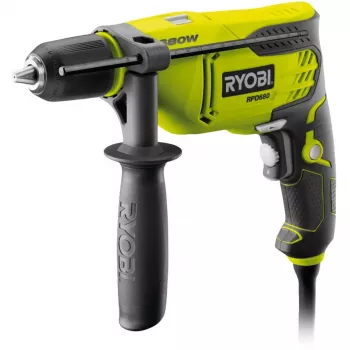 Ryobi RPD680-K smūginis gręžtuvas su kūginiu griebtuvu, 680 W, 230 V