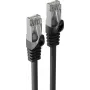 S CONN MAXIMUM CONNECTIVITY Industrial PUR Cat.7 S/FTP RJ45 komutacinis kabelis, juodas, 2,0 m 08-39035
