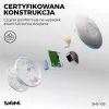 SAFEMI SHS-10S Dūmų detektorius – fotoelektrinis, su įmontuota 10 metų baterija, 5 metų garantija