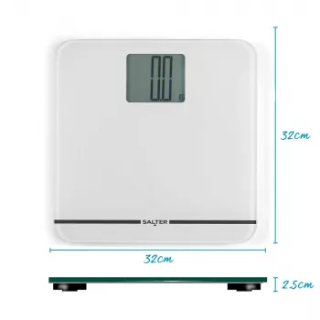 Salter 9075 WFEU12 Max elektroninės svarstyklės, baltos