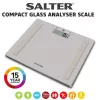 Salter 9113 GFEU12 Compact Glass Analyser svarstyklės vonios kambariui, pilka