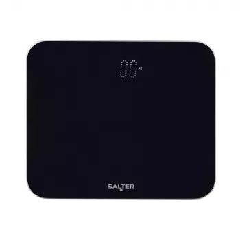 Salter 9204 BFEU12 Phantom elektroninės virtuvinės svarstyklės, juodos, 5 kg, 1 g, LCD, grūdintas stiklas