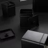 Salter BW124571EU7 Kuro 3 dalių indų rinkinys su juodais bambuko dangteliais