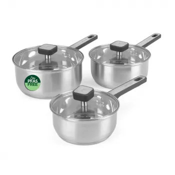 Salter BW14627 Expert 3 vienetų (16/18/20 cm) keptuvių rinkinys
