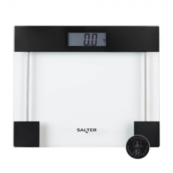 Salter SA00078BCFEU12 skaidrių elektroninių stiklinių svarstyklių modelis