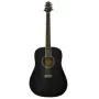 Samick D-4 TBK akustinė gitara – dreadnought, eglės viršus, trans black