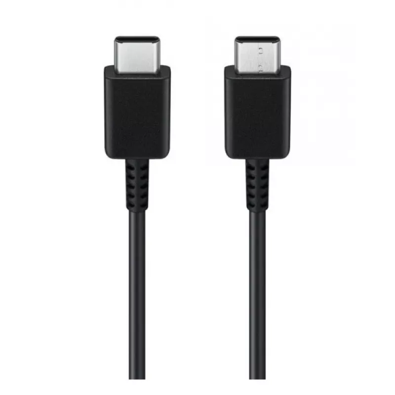 Samsung 25W USB-C Super Fast Charging kelioninis adapteris su USB-C į USB-C kabeliu - juodas