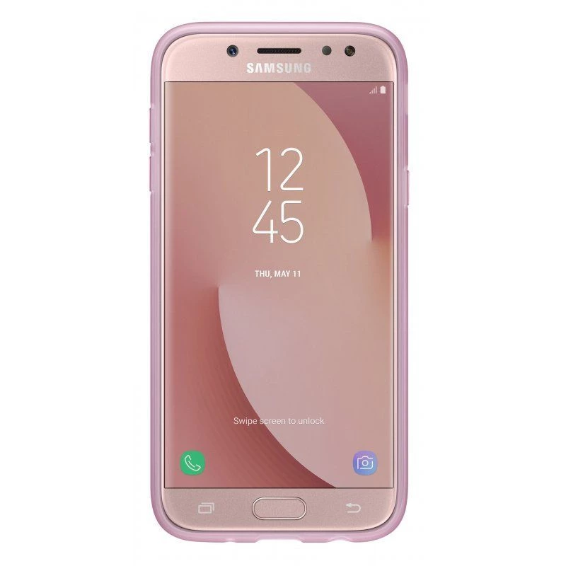 Samsung AJ330TPEG Jelly Cover, skirtas „Galaxy J3 (2017)“ (rožinė)