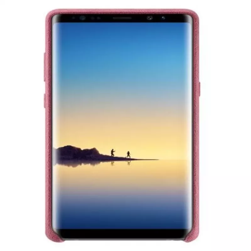 Samsung Alcantara dėklas, skirtas „Galaxy Note 8“ EF-XN950APEGWW, rožinis