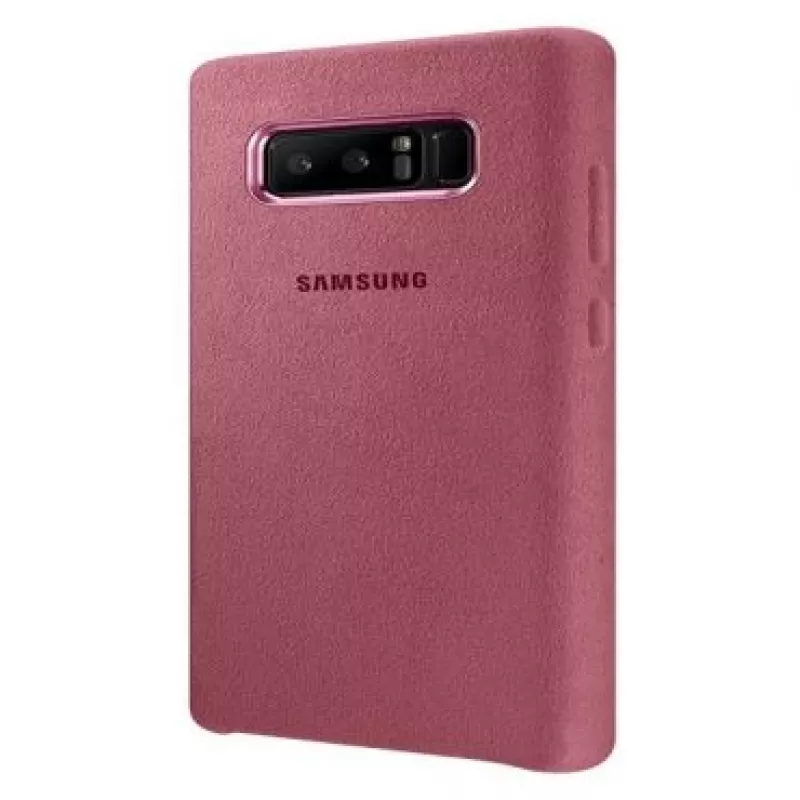 Samsung Alcantara dėklas, skirtas „Galaxy Note 8“ EF-XN950APEGWW, rožinis