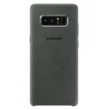 Samsung Alcantara dėklas, skirtas Galaxy Note8 N950, chaki spalvos