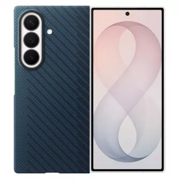 Samsung Carbon Magnet Case, skirtas Galaxy Fold 8 Ultra, Navy