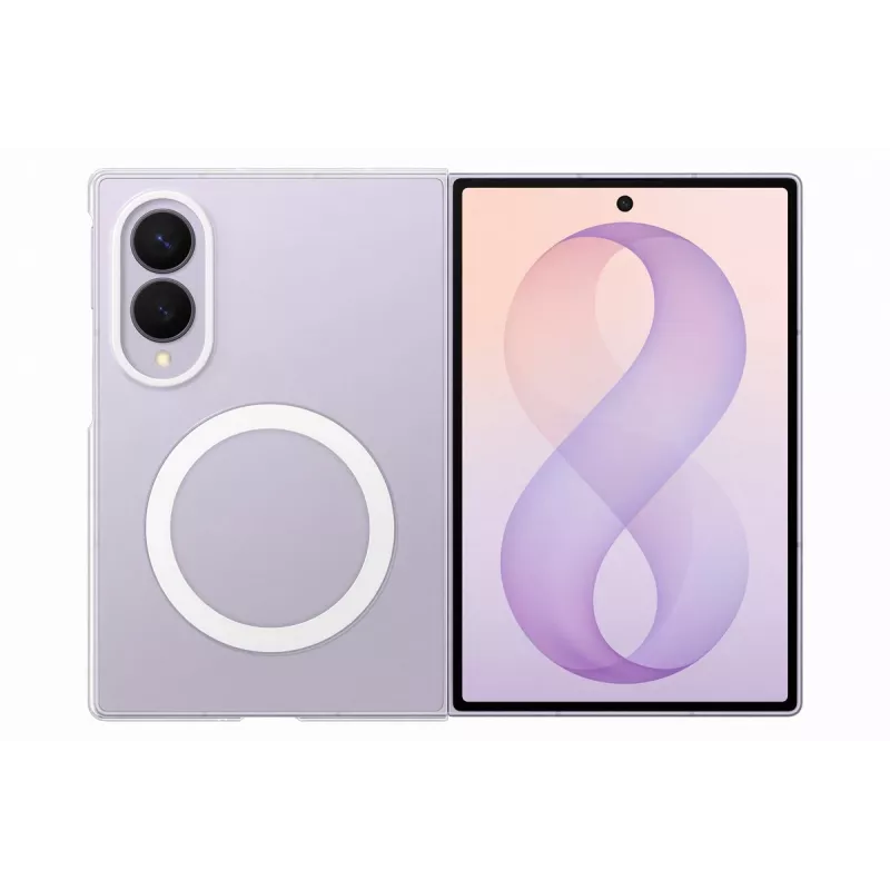 Samsung Clear Magnet Case, skirtas Galaxy Z Fold8, permatomas