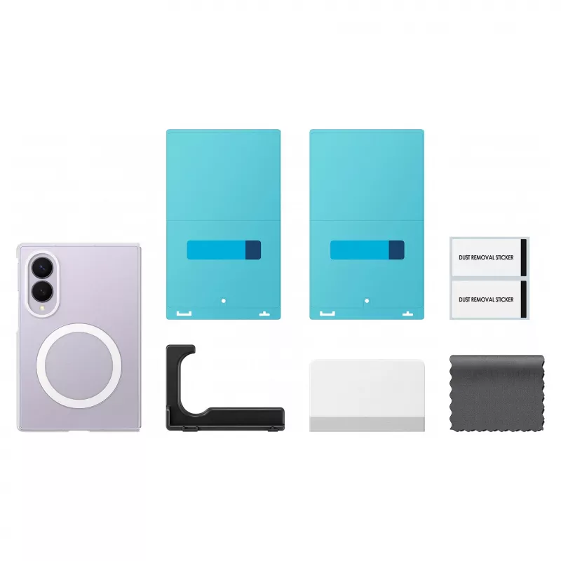 Samsung Clear Magnet Case, skirtas Galaxy Z Fold8, permatomas