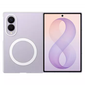 Samsung Clear Magnet Case, skirtas Galaxy Z Fold8, permatomas