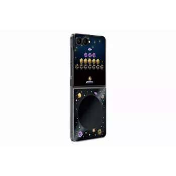 Samsung EF-FF776CBEGWW Flipsuit dėklas, skirtas Galaxy Z Flip8, juodas