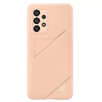 Samsung EF-OA336TPEGWW kortelės lizdo dangtelis, skirtas Galaxy A33 5G, persikų spalvos