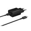 Samsung EP-TA800EBE + EP-DG980BBE 25W kelioninis įkroviklis ir USB-C į USB-C duomenų laidas, juodas (Bulk)