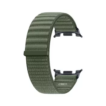 Samsung Fabric Band (M/L) Galaxy Watch9 & Watch8 – Olive Woven Nylon Smartwatch Strap