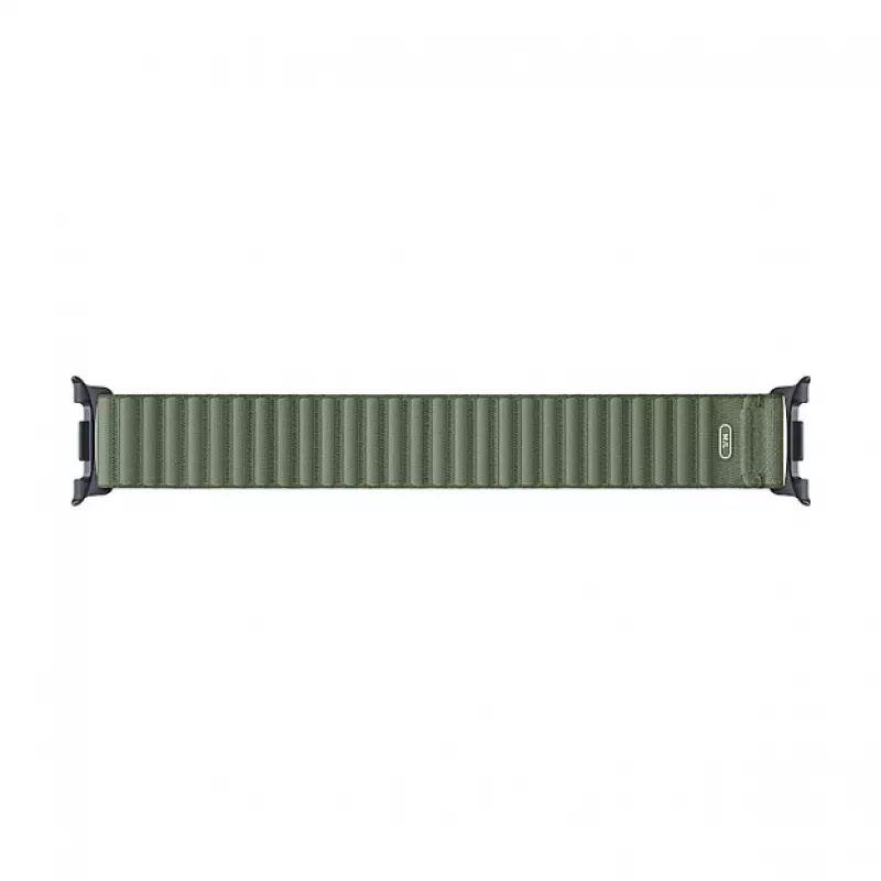 Samsung Fabric Band (M/L) Galaxy Watch9 & Watch8 – Olive Woven Nylon Smartwatch Strap