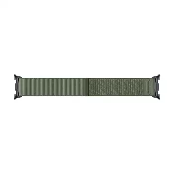 Samsung Fabric Band (M/L) Galaxy Watch9 & Watch8 – Olive Woven Nylon Smartwatch Strap