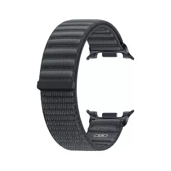 Samsung Fabric Band (S/M) Galaxy Watch9 ir Watch8 – juodas austas dirželis