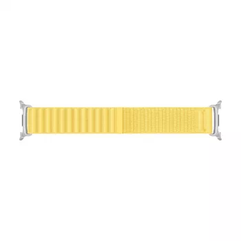 Samsung Fabric Band (S/M) Galaxy Watch9 (Watch8) – geltonas nailono dirželis