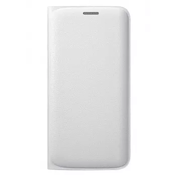 Samsung Flip Cover, skirta Galaxy J1 (2016) J120, EF-WJ120PWEGWW, balta
