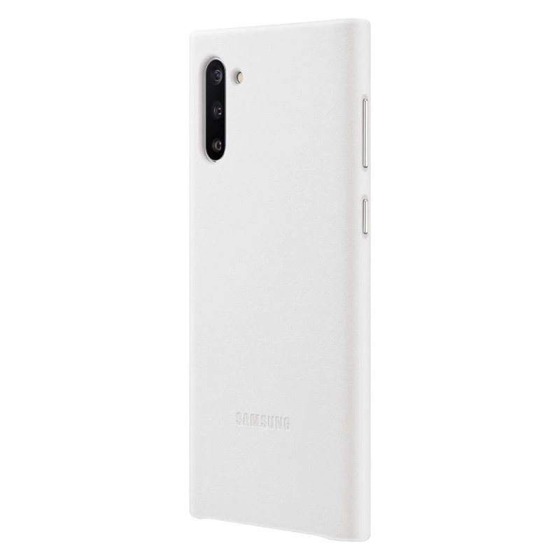 Samsung Galaxy Note10 Leather Cover Case White