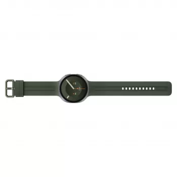 Samsung Galaxy Watch9 LTE 44 mm Silver Smartwatch su Olive Sport juostele M/L