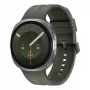 Samsung Galaxy Watch9 LTE 44 mm Silver Smartwatch su Olive Sport juostele M/L