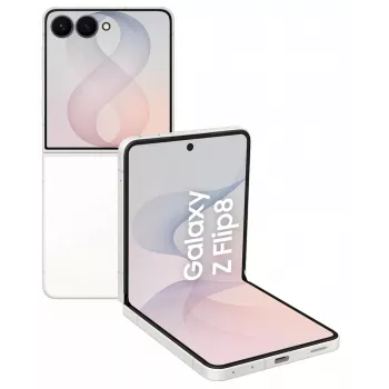 Samsung Galaxy Z Flip8 5G 256GB Cream – Sulankstomas išmanusis telefonas su 6.9 colio Dynamic AMOLED 2X ekranu, 12GB RAM, Dual SIM