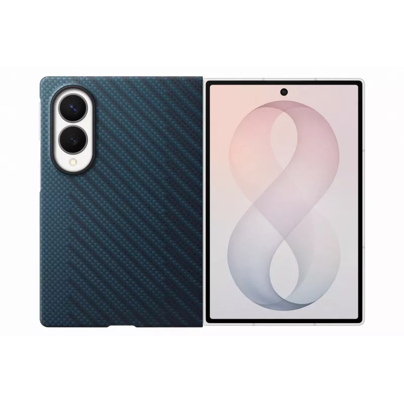 Samsung Galaxy Z Fold8 Carbon Magnet stovimas dėklas - Navy (EF-KF971SNEGWW)