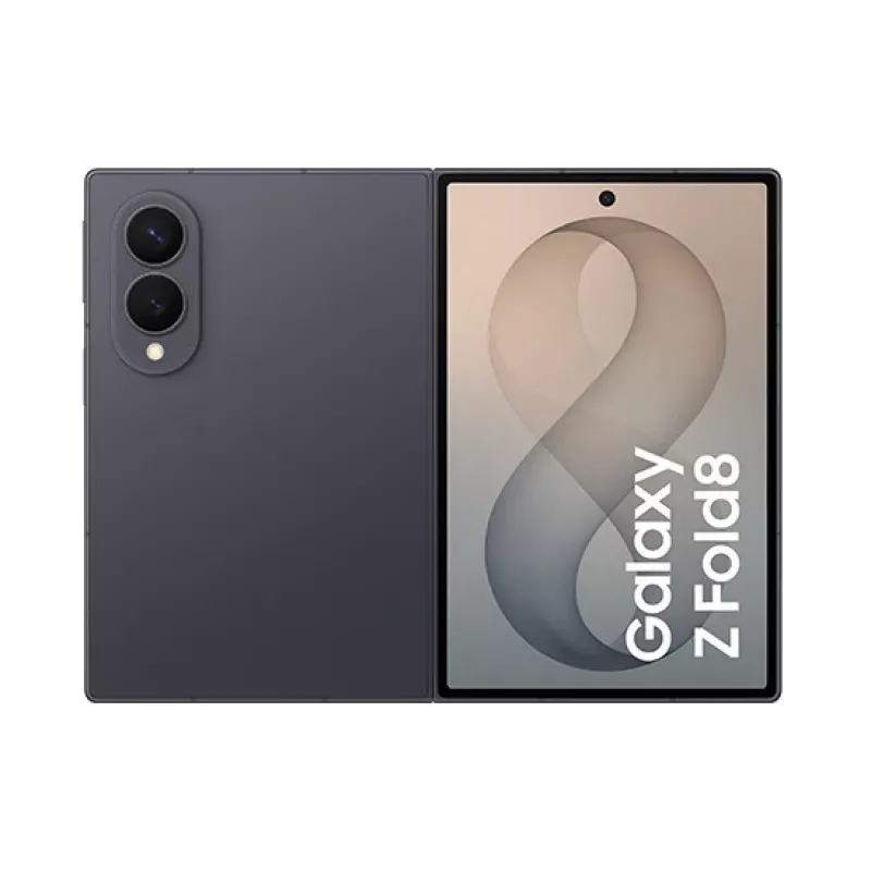 Samsung Galaxy Z Fold8 5G išmanusis telefonas, 12GB RAM, 256GB, grafito spalvos, sulankstomas OLED ekranas, Dual SIM