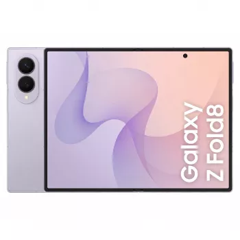 Samsung Galaxy Z Fold8 5G išmanusis telefonas, 12GB RAM, 256GB atmintis, levandų spalvos, 7,6 colio Dynamic AMOLED ekranas, Dual SIM, Android