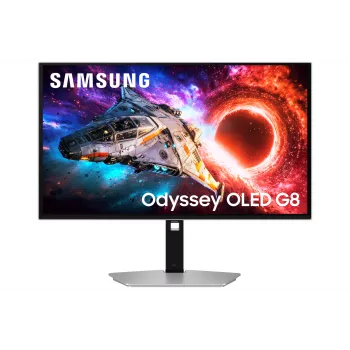 Samsung Odyssey OLED G8 S27HG800SU - 27 colių 4K UHD žaidimų monitorius, 240Hz, 0.03ms, QD-OLED, DisplayHDR 400 True Black, AMD FreeSync Premium Pro