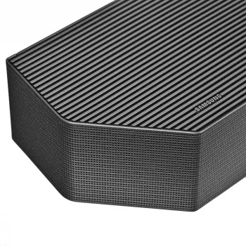 Samsung Q-Series HW-Q990H 11.1.4 kanalų garso juosta su belaidžiu žemų dažnių garsiakalbiu ir galiniais garsiakalbiais, juoda