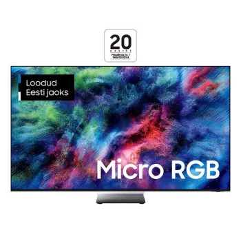 Samsung R95H 75 colių 8K QLED išmanusis televizorius su Quantum Processor 8K, One Connect Box, Ambient Mode+ ir FreeSync Premium - juodas