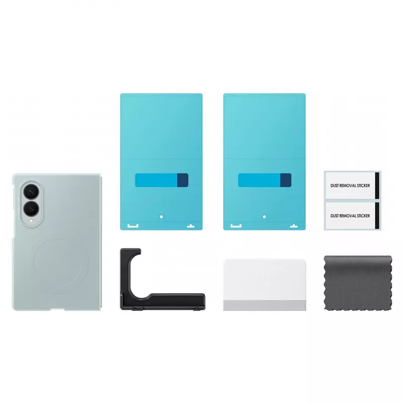 Samsung Silicone Magnet Case Galaxy Z Fold 8, žalias