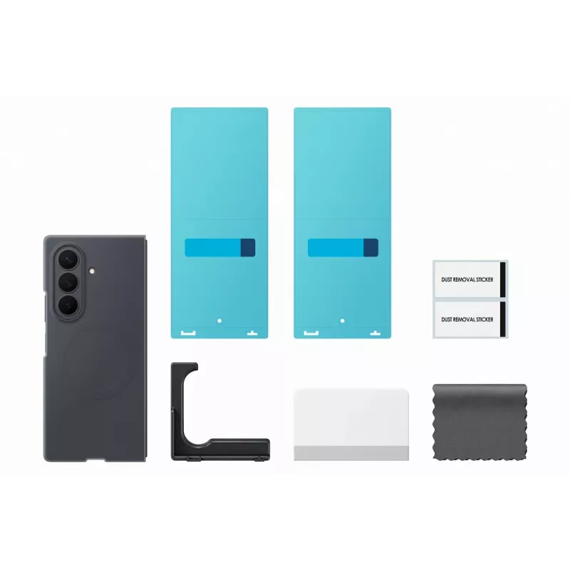 Samsung Silicone Magnet Case, skirta Galaxy Z Fold8 Ultra, juoda (EF-EF976CBEGWW)