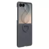 Samsung Silicone Ring Magnetic Case Galaxy Z Flip8, juoda (EF-EF776CBEGWW)