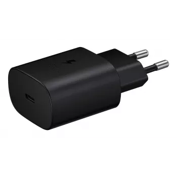 Samsung USB-C maitinimo adapteris EP-TA800EBE 25W Super Fast Charging – juodas