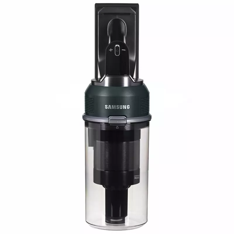 Samsung VS70H25WFT/GE belaidis stiebinis dulkių siurblys, be maišelio, 0,8 l, 150 W įsiurbimo galia, 40 min veikimo laiko, HEPA filtracija, lankstus vamzdis