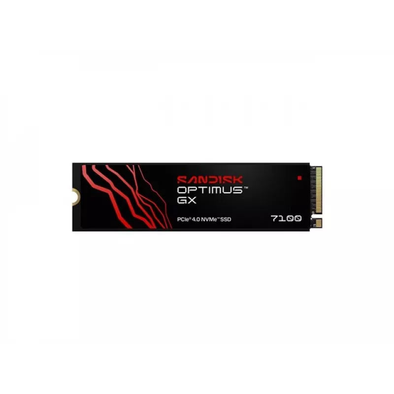 SanDisk 2TB M.2 NVMe PCIe 4.0 vidinis SSD – 1200 TBW, 7250 MB/s skaitymas, 6900 MB/s rašymas