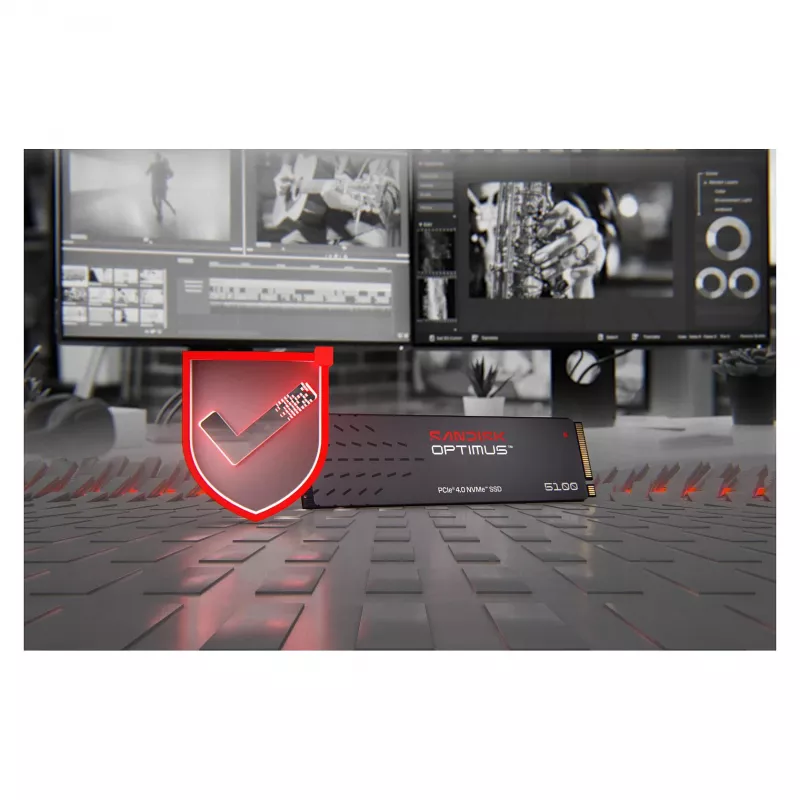 SanDisk Optimus 5100 2TB M.2 2280 PCIe 4.0 NVMe vidinis kietojo disko įrenginys (SSD)